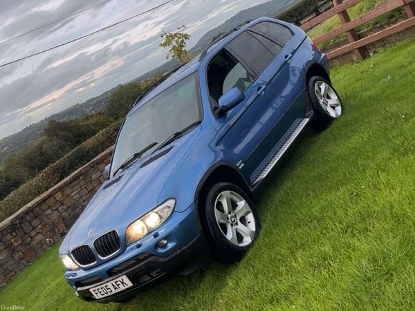 BMW X5 SUV, Diesel, 2005, Blue
