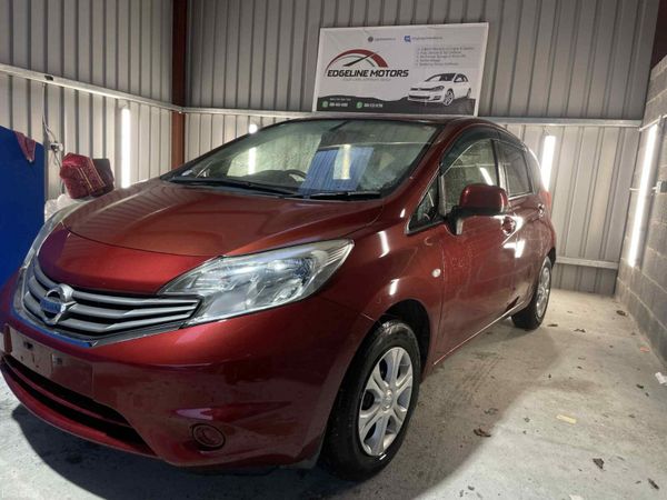Nissan Note Hatchback, Petrol, 2013, Red