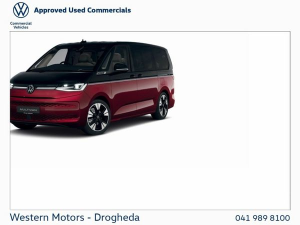 Volkswagen Multivan MPV, Petrol Plug-in Hybrid, 2026, Red