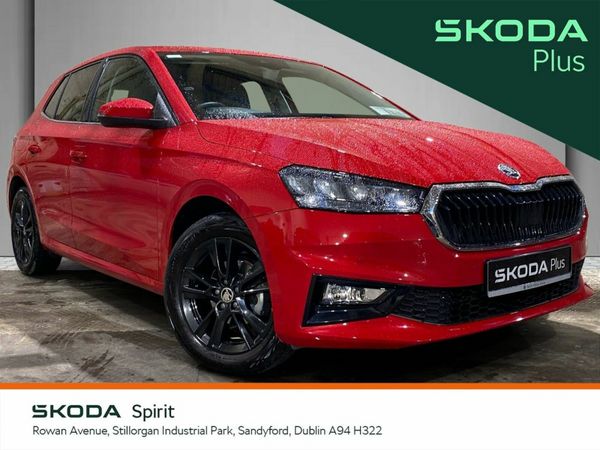 Skoda Fabia Hatchback, Petrol, 2025, Red