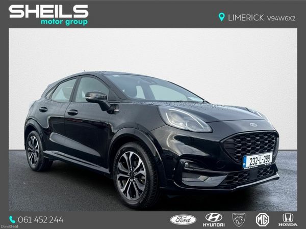 Ford Puma MPV, Petrol Hybrid, 2023, Black