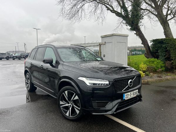Volvo XC90 SUV, Petrol Plug-in Hybrid, 2022, Black