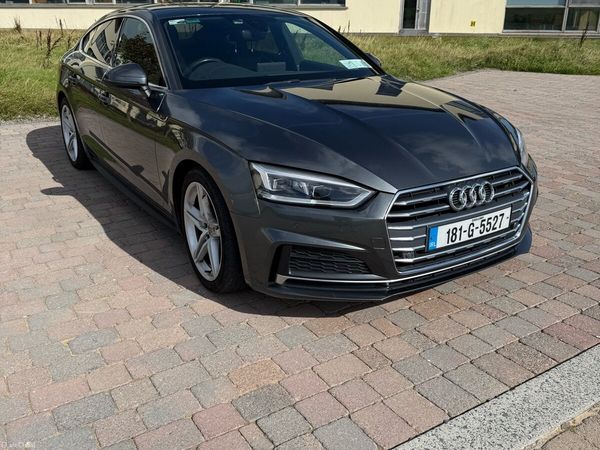 Audi A5 Hatchback, Diesel, 2018, Grey