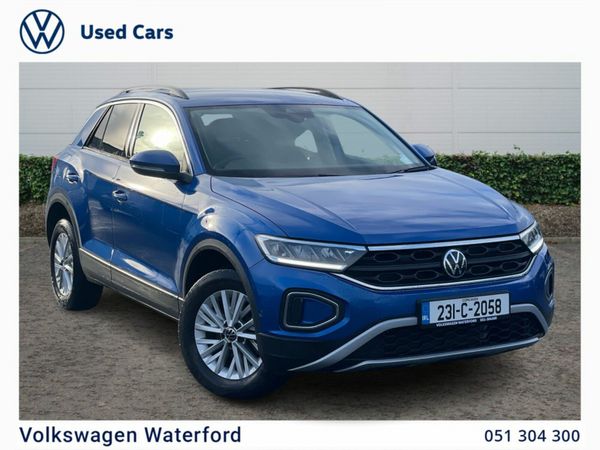 Volkswagen T-Roc SUV, Petrol, 2023, Blue