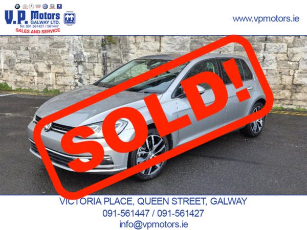 Volkswagen Golf Hatchback, Petrol, 2019, Grey
