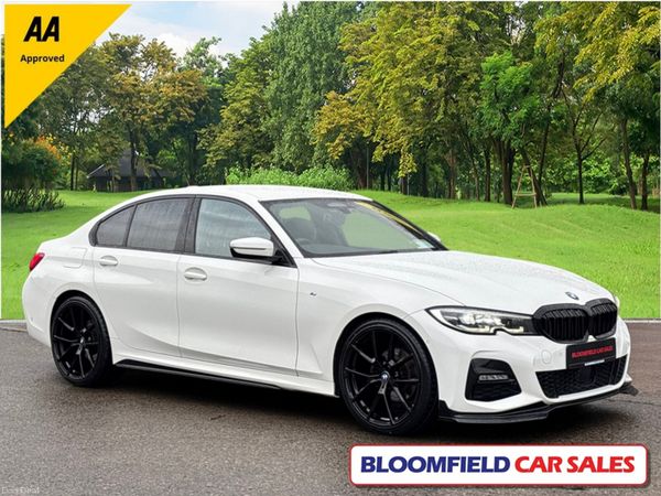 BMW 3-Series Saloon, Diesel, 2019, White