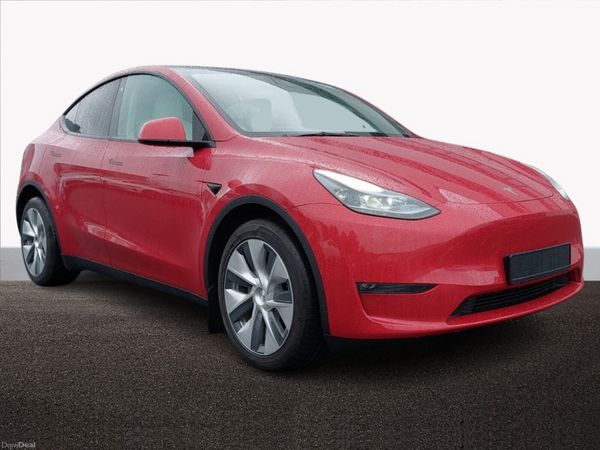 Tesla Model Y MPV, Electric, 2022, Red