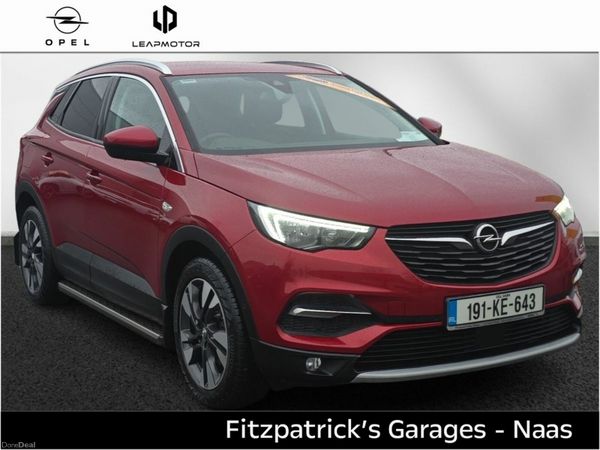 Opel Grandland X SUV, Petrol, 2019, Red