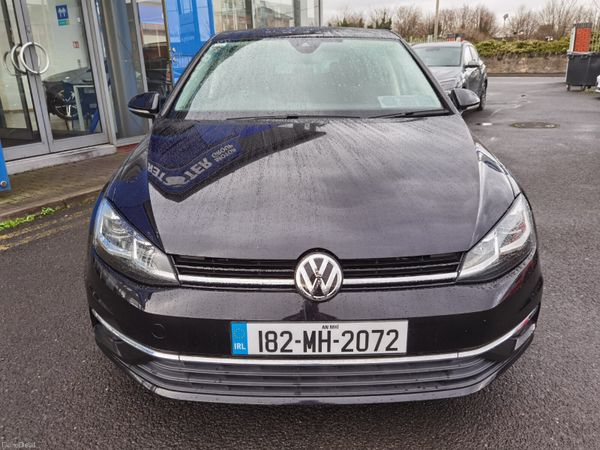 Volkswagen Golf Hatchback, Petrol, 2018, Black