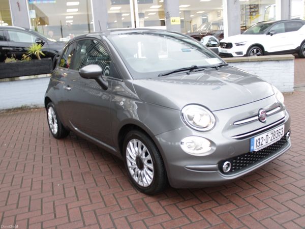Fiat 500 Hatchback, Petrol, 2019, Grey
