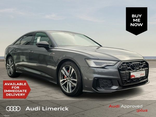Audi A6 Saloon, Diesel Hybrid, 2025, Grey
