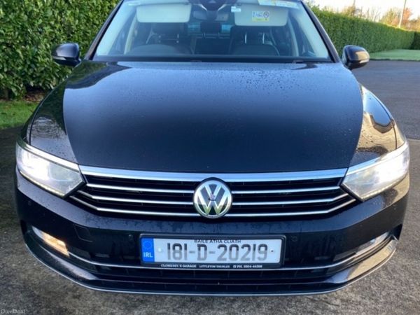 Volkswagen Passat Saloon, Diesel, 2018, Black