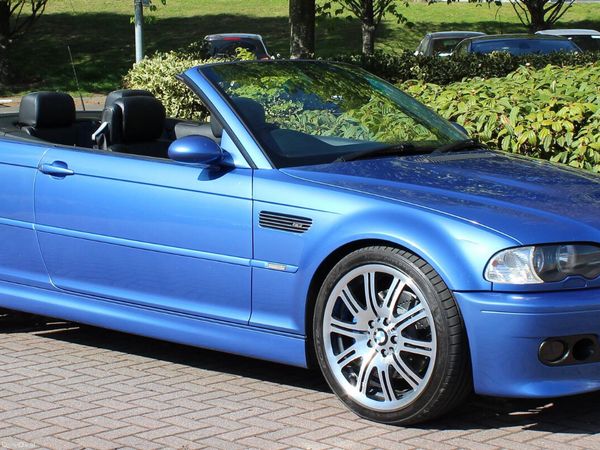 BMW M3 Convertible, Petrol, 2003, Blue