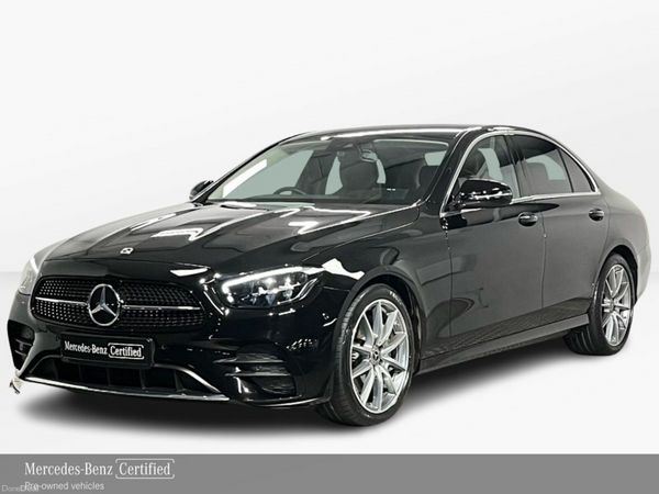 Mercedes-Benz E-Class Saloon, Diesel Hybrid, 2023, Black