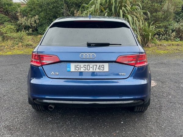 Audi A3 Hatchback, Diesel, 2015, Blue