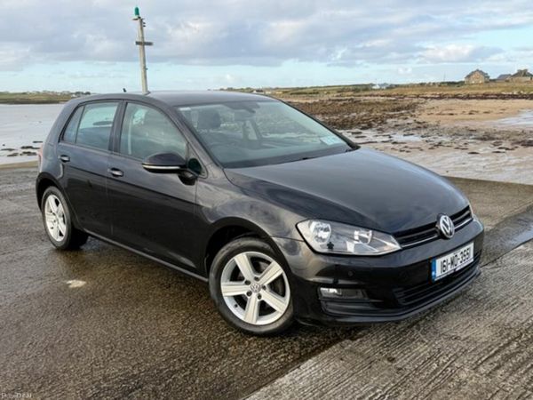 Volkswagen Golf Hatchback, Diesel, 2016, Black