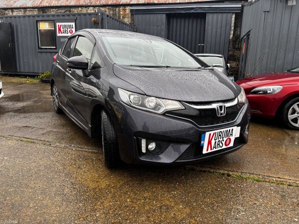 Honda Fit Hatchback, Petrol Hybrid, 2016, Black