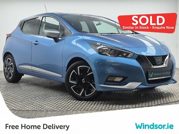 Nissan Micra Hatchback, Petrol, 2022, Blue
