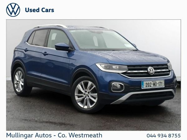 Volkswagen T-Cross SUV, Diesel, 2020, Blue