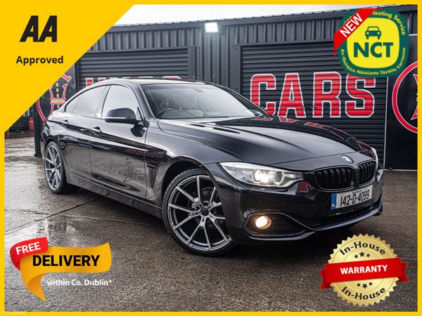 BMW 4-Series Saloon, Diesel, 2014, Black