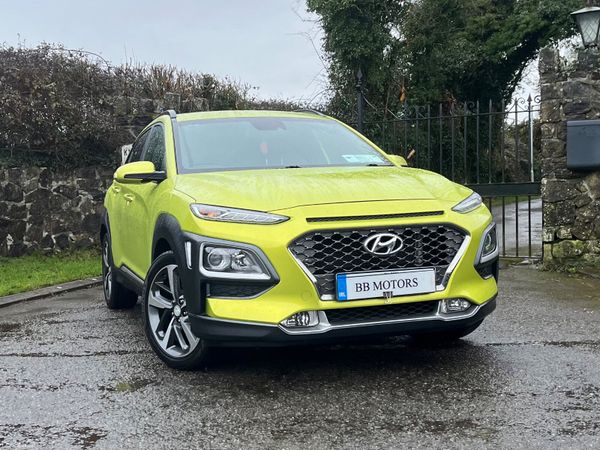 Hyundai KONA MPV, Petrol, 2018, Green