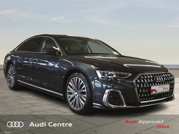 Audi A8 Saloon, Petrol Plug-in Hybrid, 2024, Grey