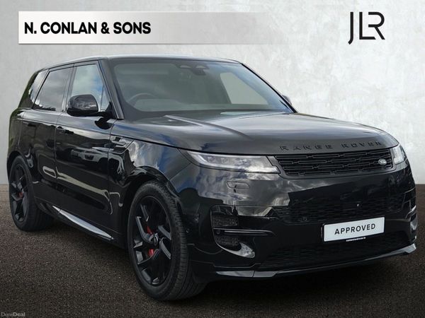 Land Rover Range Rover Sport SUV, Petrol Hybrid, 2025, Black