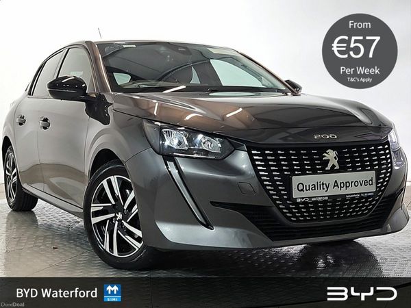 Peugeot 208 Hatchback, Petrol, 2022, Grey