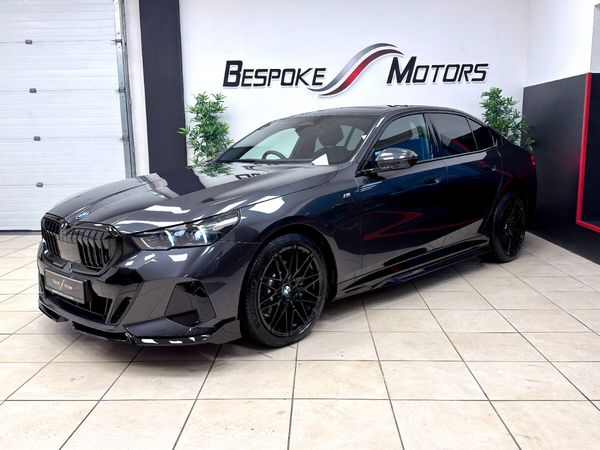 BMW 5-Series Saloon, Petrol Hybrid, 2025, Grey