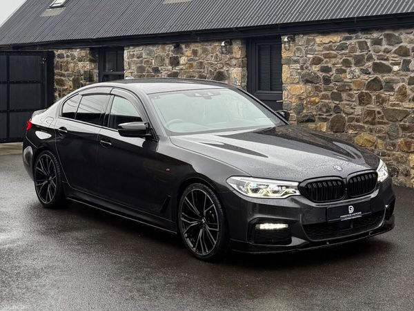 BMW 5-Series Saloon, Petrol, 2018, Grey