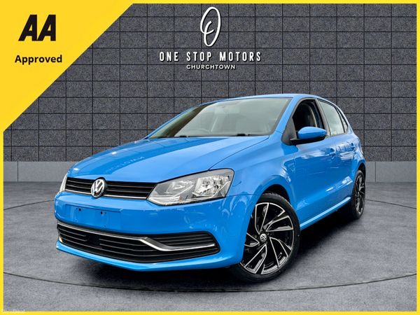 Volkswagen Polo Hatchback, Petrol, 2017, Blue