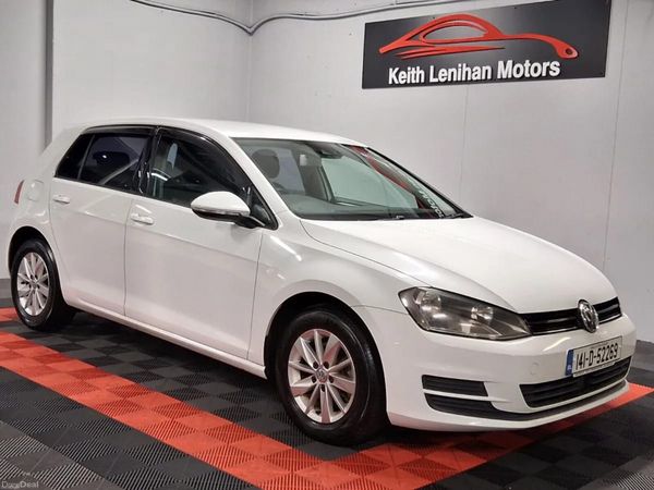 Volkswagen Golf Hatchback, Petrol, 2014, White