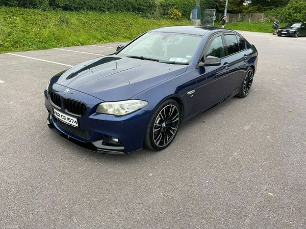 BMW 5-Series Saloon, Diesel, 2016, Blue