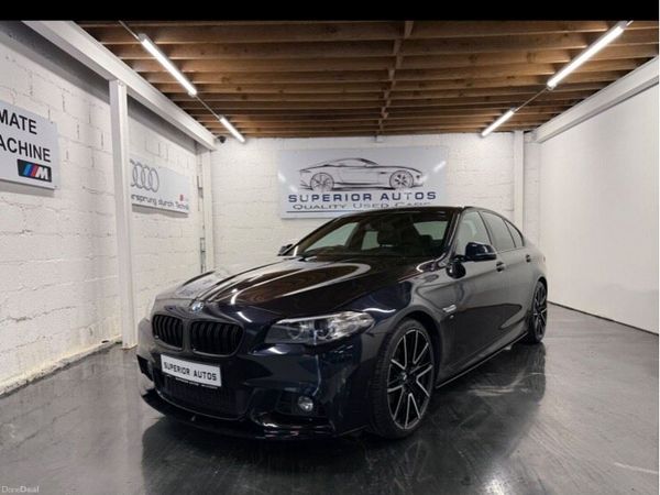 BMW 5-Series Saloon, Diesel, 2015, Black