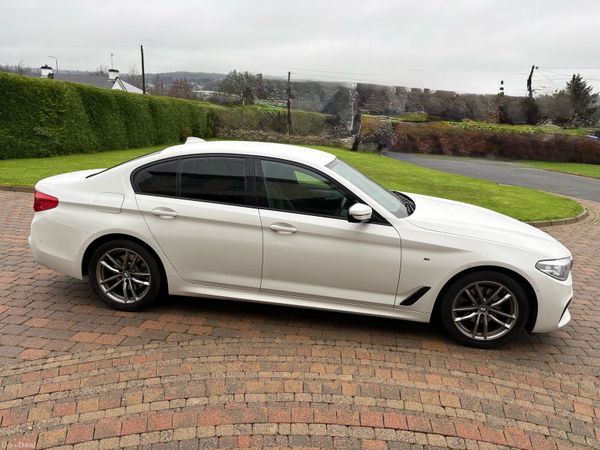 BMW 5-Series Saloon, Diesel, 2020, White