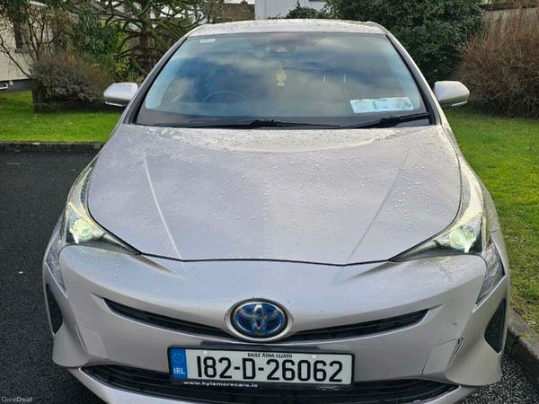 Toyota Prius Hatchback, Petrol Hybrid, 2018, Silver