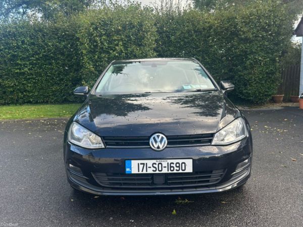 Volkswagen Golf Hatchback, Diesel, 2017, Black
