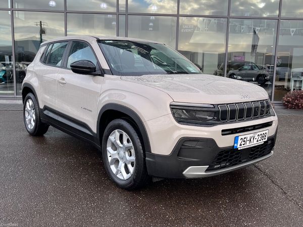 Jeep Avenger SUV, Petrol, 2025, Grey