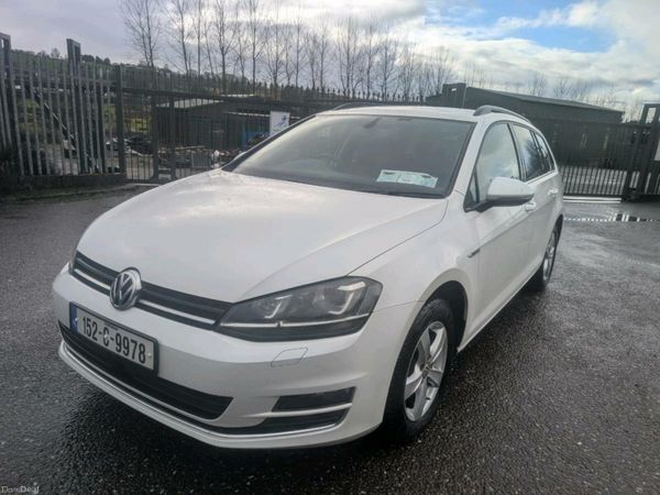 Volkswagen Golf Estate, Petrol, 2015, White