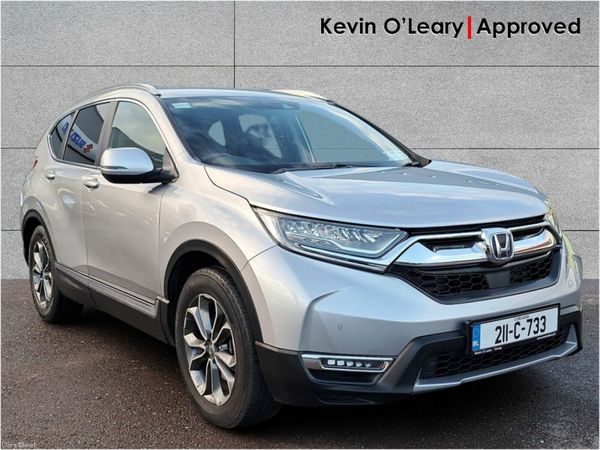 Honda CR-V SUV, Petrol Hybrid, 2021, Silver