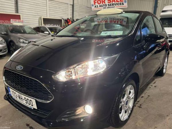 Ford Fiesta Hatchback, Petrol, 2017, Black