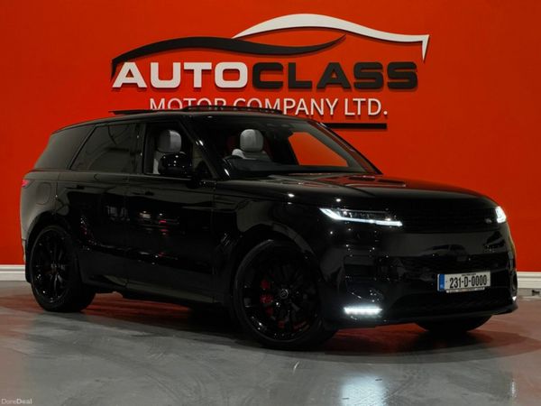 Land Rover Range Rover Sport Estate, Petrol Plug-in Hybrid, 2023, Black