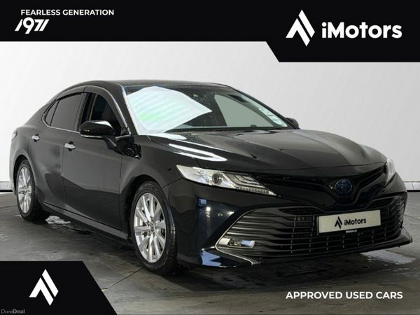Toyota Camry Saloon, Petrol Hybrid, 2020, Black