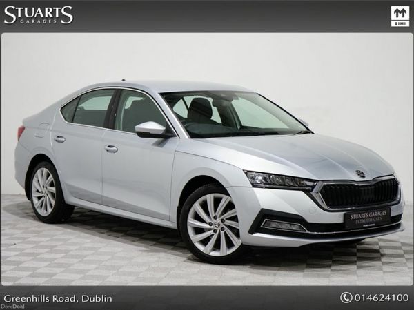 Skoda Octavia Saloon, Petrol Hybrid, 2024, Silver