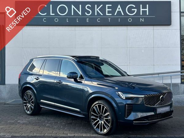Volvo XC90 Estate, Petrol Plug-in Hybrid, 2025, Blue
