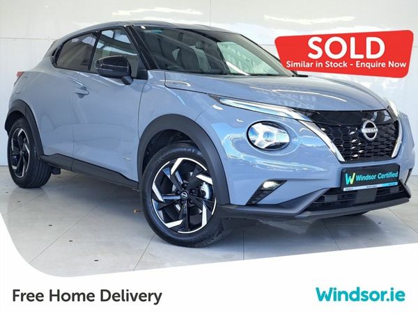 Nissan Juke SUV, Petrol Hybrid, 2023, Grey
