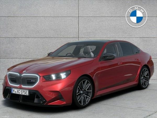 BMW M5 Saloon, Petrol Plug-in Hybrid, 2026, Red