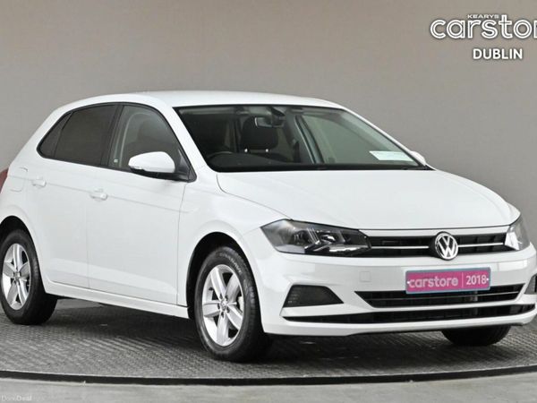 Volkswagen Polo Hatchback, Petrol, 2018, White