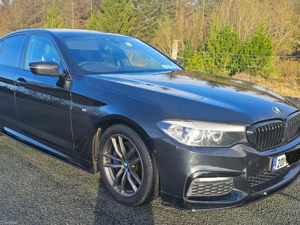 BMW 5-Series Saloon, Diesel, 2020, Black