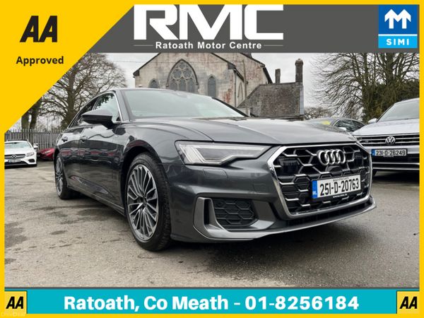 Audi A6 Saloon, Diesel Hybrid, 2025, Grey